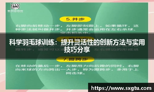 科学羽毛球训练：提升灵活性的创新方法与实用技巧分享